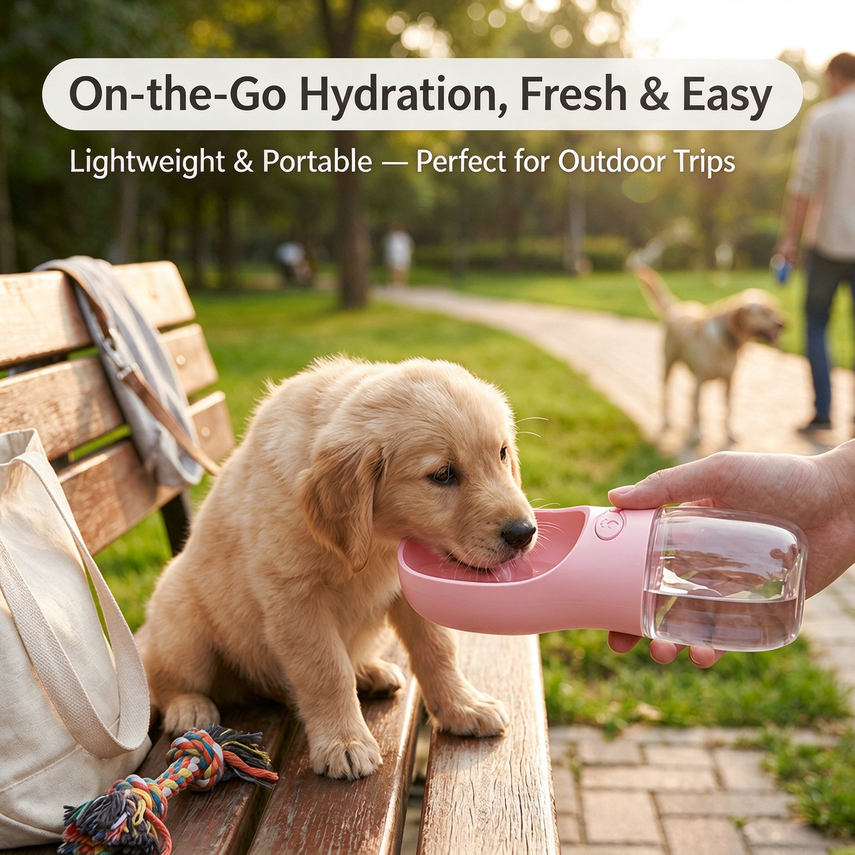 Furdew Travel Water Bottle