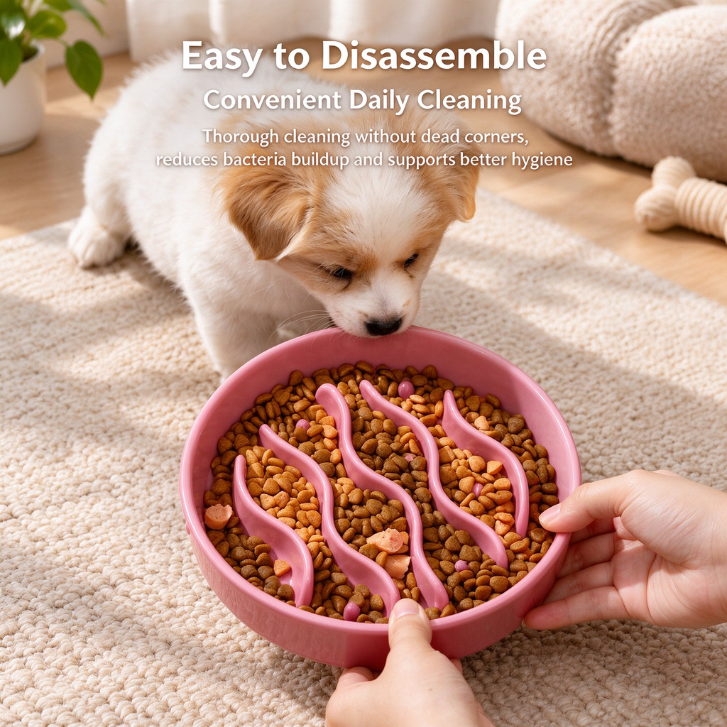 Furdew Slow Feeder Bowl for Dogs