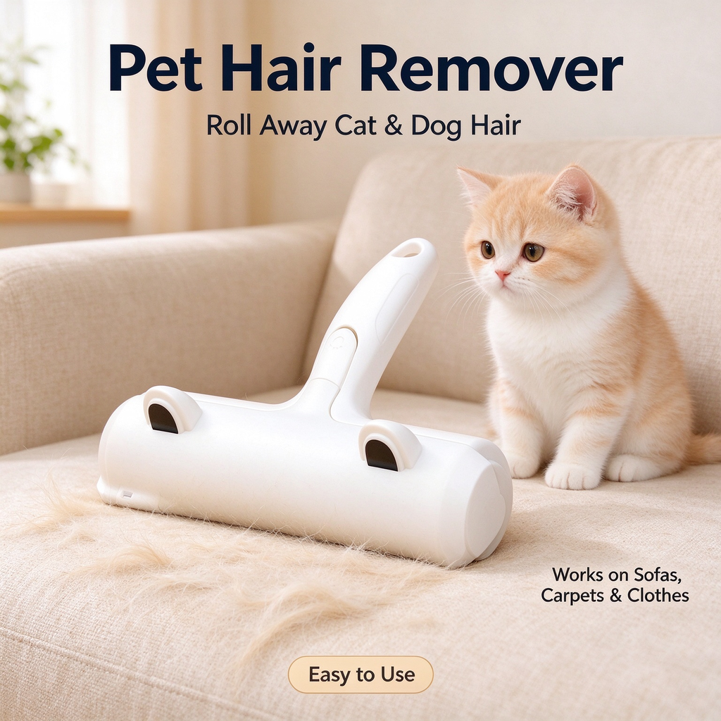 Furdew Pet Hair Remover Roller for Furniture