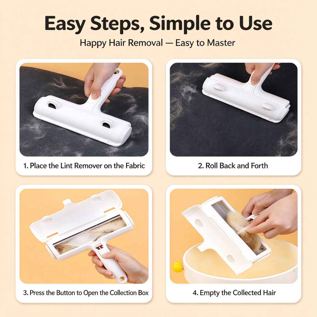Furdew Pet Hair Remover Roller for Furniture