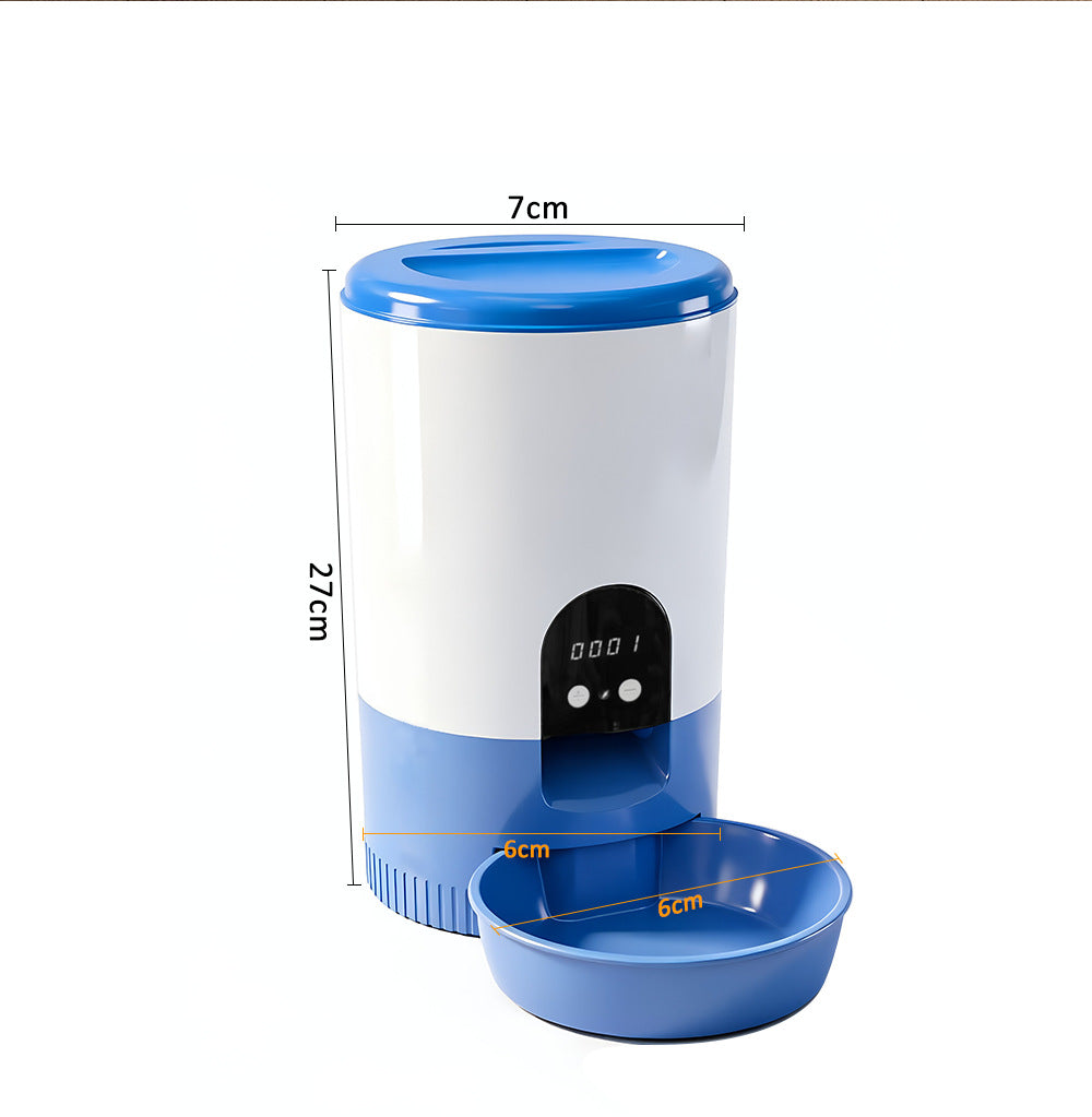 Furdew Smart Feeder | 3L WiFi Automatic Pet Feeder with App Control, Up to 6 Meals a Day